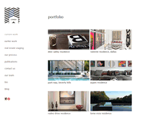 Tablet Screenshot of chimera-interiors.com